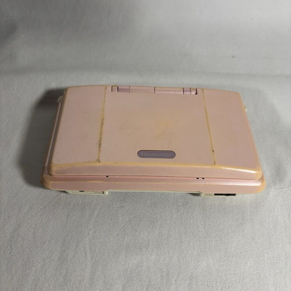 Nintendo DS Original Pink NTR-001 Powers On No Backlight For Parts